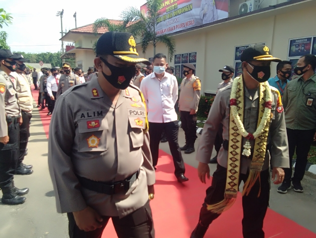 KunKer: Wakapolda Lampung disambut Hangat Kapolres Mesuji dan Jajarannya