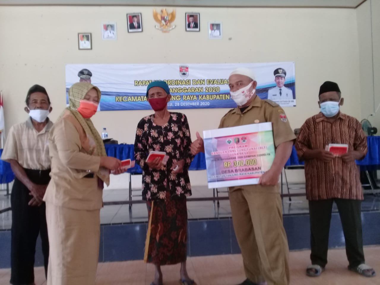 Kades Desa Brabasan: Terimakasih Banyak Pak Ir.H. Joko Widodo atas BLT