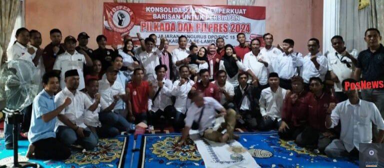 Menyambut Pesta Demokrasi 2024,POSPERA Provinsi Lampung Satukan Suara Pilkada dan Pilpres